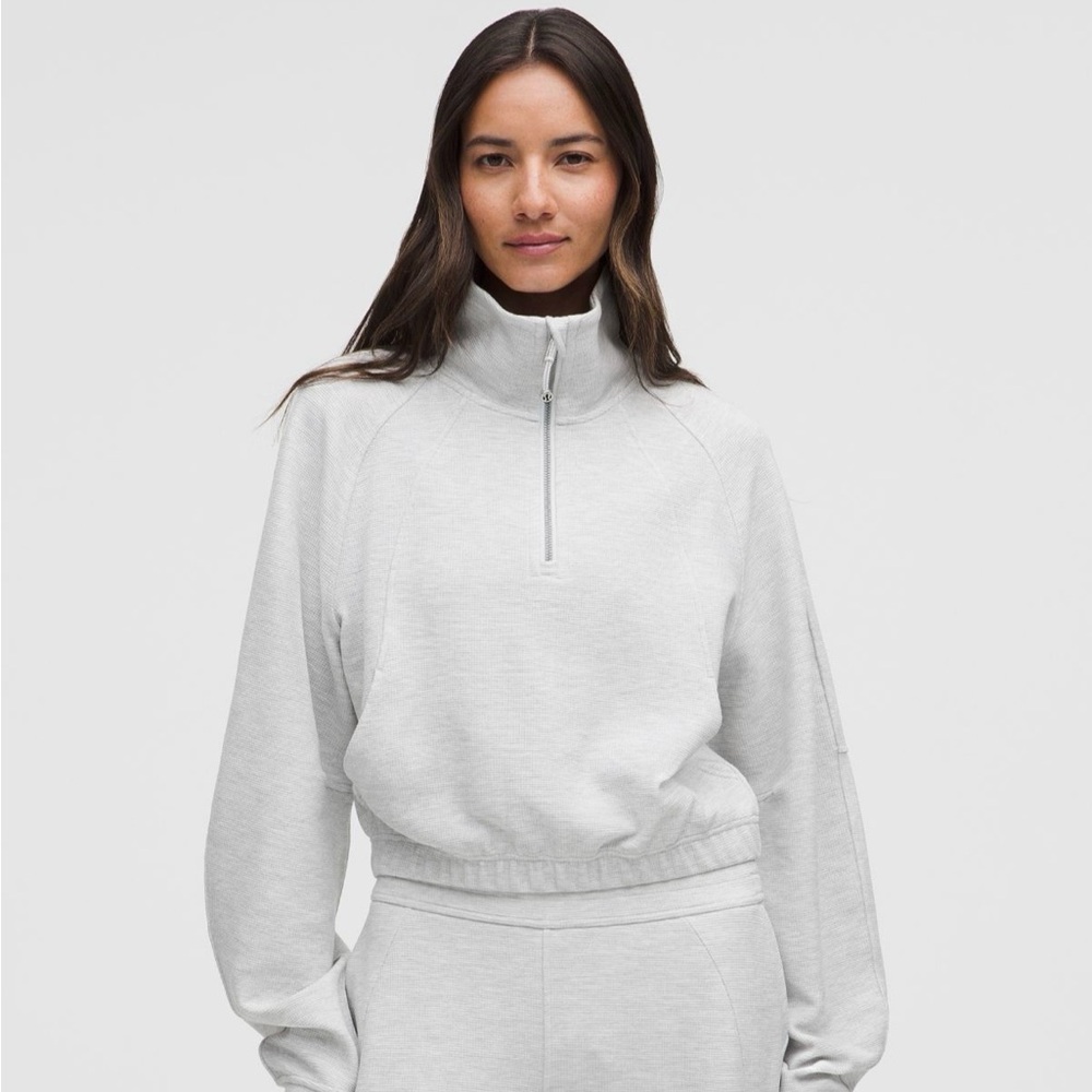 Lululemon Waffle Cropped Scuba S